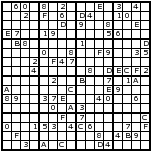 Voorbeeld Supersudoku